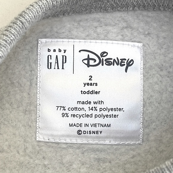 ❤️ BABY GAP Disney Mickey Sweatshirt 2T - Picture 4 of 4